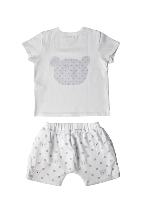A White Shorts Sets from Givenchy in size 12-18M for boy. (Back View)