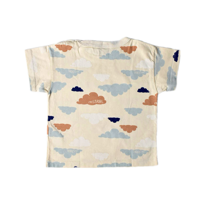 A Multicolour Short Sleeve T Shirts from Petit Bateau in size 12-18M for boy. (Back View)