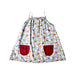 A Multicolour Sleeveless Dresses from Maison Q in size 6-12M for girl. (Front View)