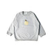 A Grey Crewneck Sweatshirts from Jamie Kay in size 5T for boy. (Front View)