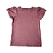 A Purple Short Sleeve T Shirts from Jamie Kay in size 5T for girl. (Back View)