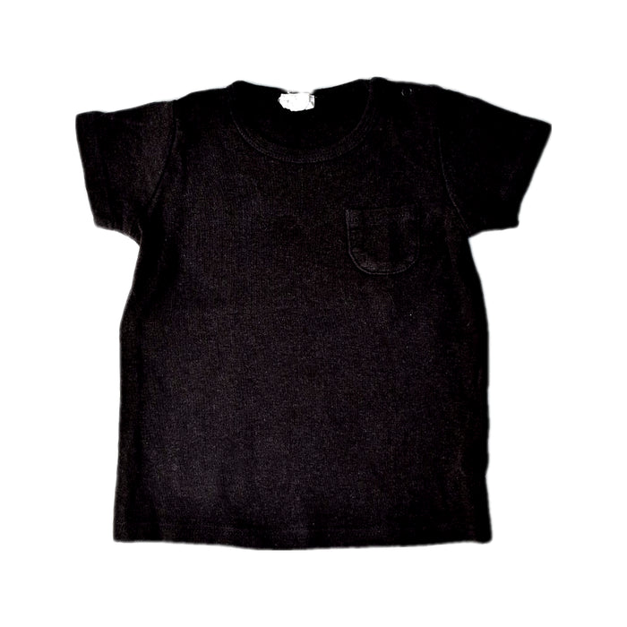 A Black Short Sleeve T Shirts from Jamie Kay in size 2T for boy. (Front View)