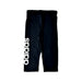 A Black Active Pants from Adidas in size 9Y for girl. (Back View)
