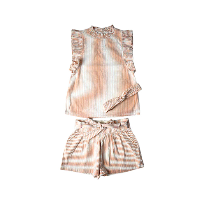 A Beige Shorts Sets from Country Road in size 10Y for girl. (Front View)