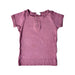 A Purple Short Sleeve Tops from Jamie Kay in size 6-12M for girl. (Front View)