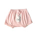 A Pink Shorts from Seed in size 6-12M for girl. (Back View)