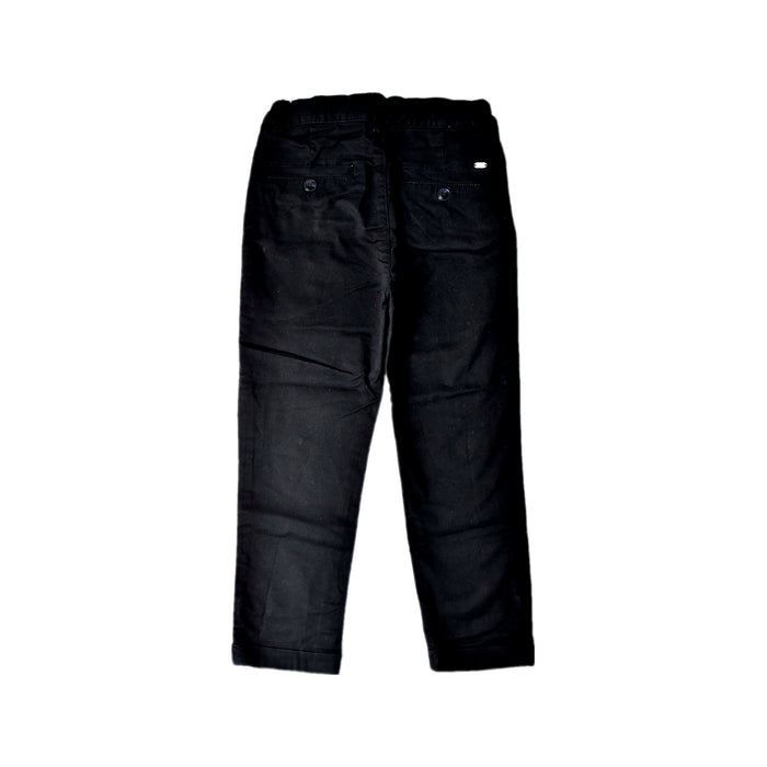 A Black Casual Pants from bloomB in size 5T for boy. (Back View)