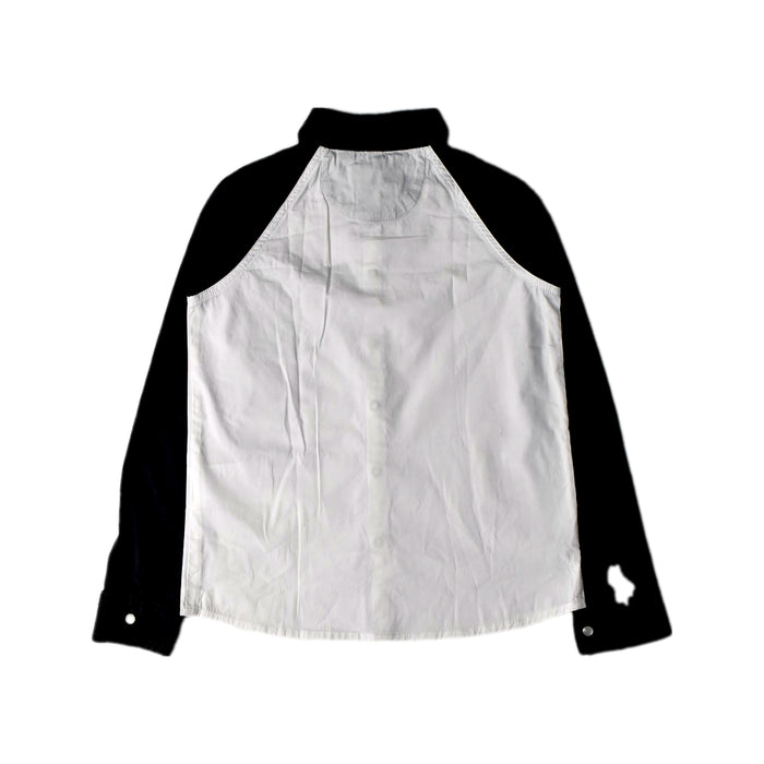 A Black Long Sleeve Shirts from Guess in size 6T for boy. (Back View)