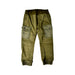A Green Casual Pants from Diesel in size 3T for boy. (Front View)