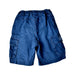 A Blue Shorts from Chateau de Sable in size 6T for boy. (Back View)