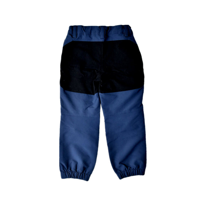 A Blue Casual Pants from Polarn O. Pyret in size 3T for boy. (Back View)