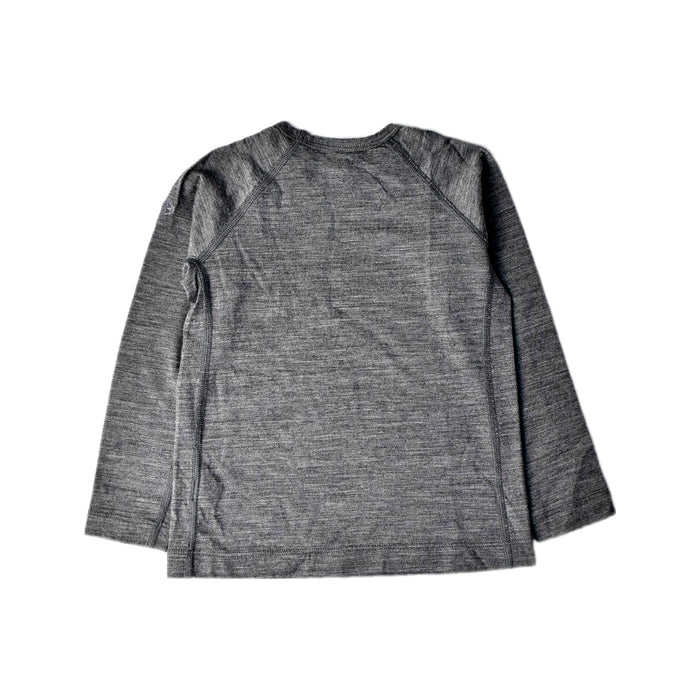 A Grey Long Sleeve Tops from Icebreaker in size 4T for boy. (Back View)