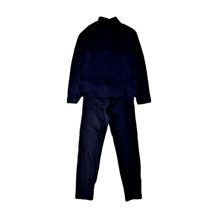 A Navy Base Layers from Icebreaker in size 4T for boy. (Back View)