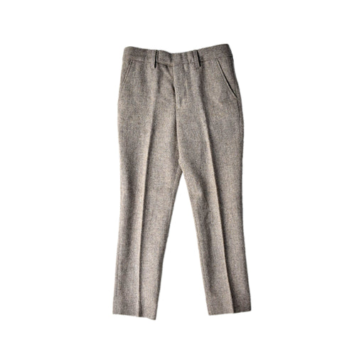 A Grey Dress Pants from Moss in size 6T for boy. (Front View)