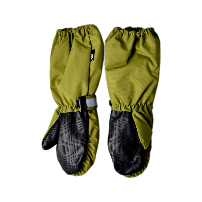 A Green Gloves & Mittens from Lindex in size 2T for boy. (Back View)