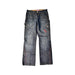 A Blue Jeans from Roberto Cavalli in size 7Y for girl. (Front View)