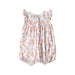 A Pink Sleeveless Rompers from Petit Bateau in size 3-6M for girl. (Back View)