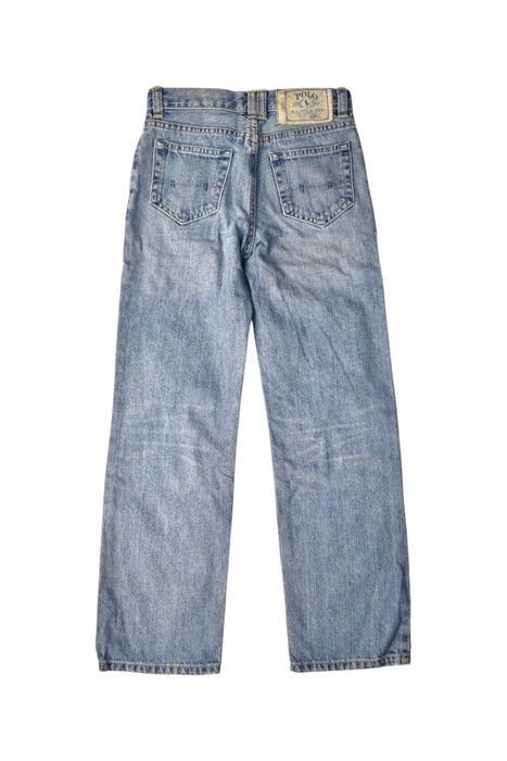 A Blue Jeans from Polo Ralph Lauren in size 7Y for boy. (Back View)