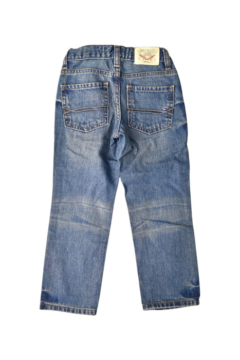 A Blue Jeans from Tommy Hilfiger in size 4T for boy. (Back View)