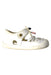 A White Sandals from Dave & Bella in size 18-24M for girl. (Front View)