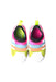 A Multicolour Sneakers from Adidas in size 18-24M for girl. (Back View)