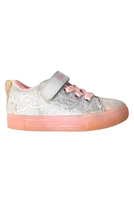 A Pink Sneakers from Skechers in size 18-24M for girl. (Front View)