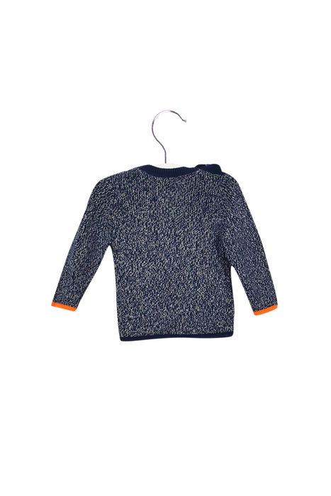 A Blue Knit Sweaters from Boden in size 3-6M for boy. (Back View)