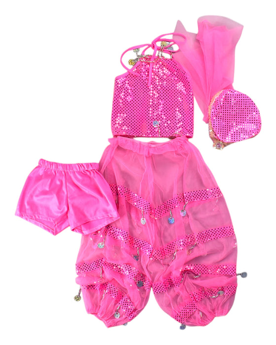 A Pink Halloween Costumes from Retykle in size 12-18M for girl. (Front View)