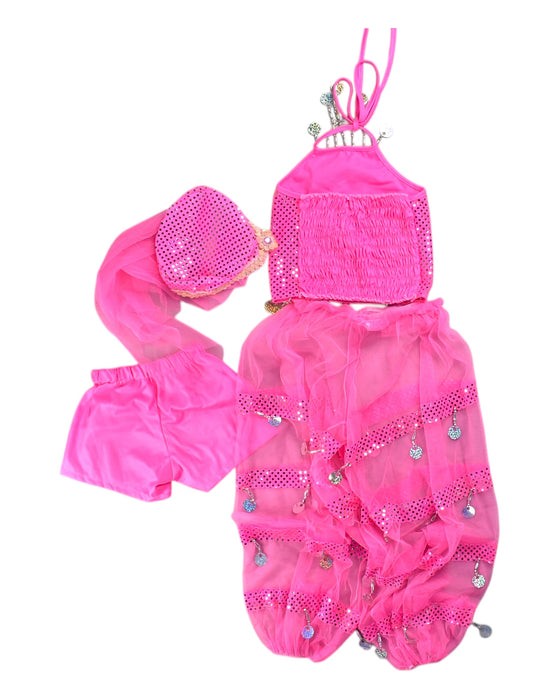 A Pink Halloween Costumes from Retykle in size 12-18M for girl. (Back View)