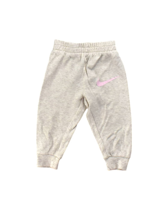 A Grey Sweatpants from Nike in size 6-12M for neutral. (Front View)