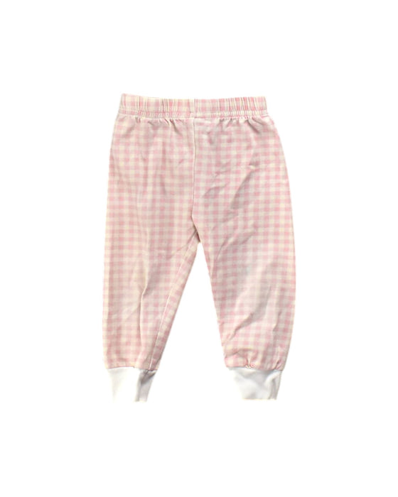 A Pink Casual Pants from Classic Whimsy in size 6-12M for girl. (Front View)