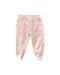 A Pink Casual Pants from Classic Whimsy in size 6-12M for girl. (Front View)
