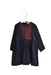 A Navy Long Sleeve Dresses from Caramel in size 6T for girl. (Front View)