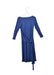 A Blue Long Sleeve Dresses from Isabella Oliver in size S for maternity. (Back View)