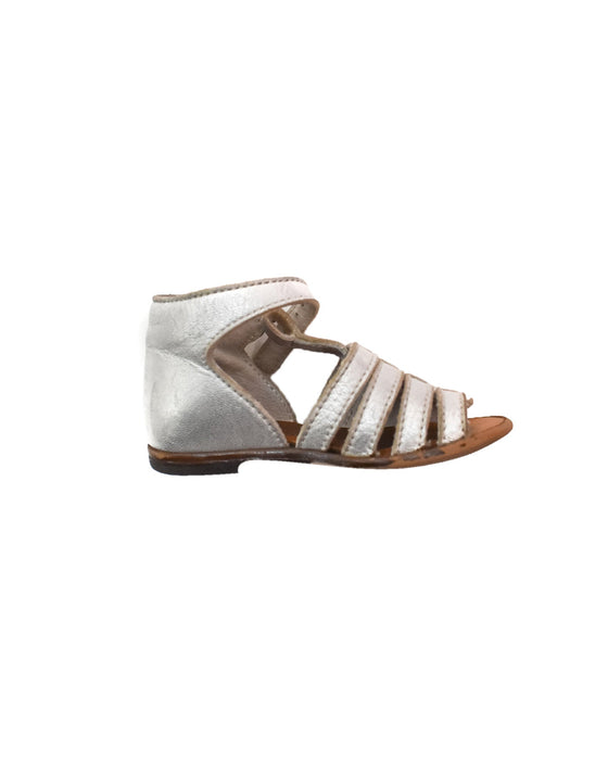 A Metallic Sandals from Little Mary in size  for girl. (Back View)