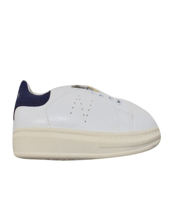 A White Sneakers from Nik & Nik in size 5T for boy. (Back View)