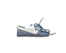 A Blue Loafers & Moccasins from Dolce & Gabbana in size Newborn for boy. (Front View)