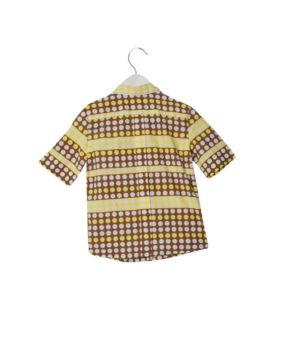 A Brown Short Sleeve Tops from Marni in size 6T for boy. (Back View)