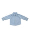 A Blue Shirts from Hunter + Boo in size 6-12M for boy. (Back View)