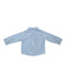 A Blue Shirts from Hunter + Boo in size 6-12M for boy. (Front View)
