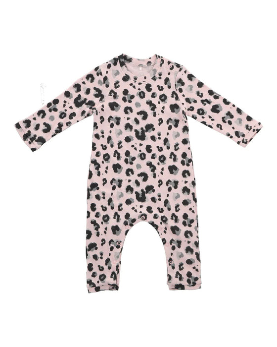 A Pink Pyjama Sets from Hunter + Boo in size 0-3M for girl. (Back View)