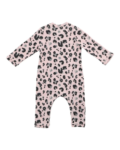 A Pink Pyjama Sets from Hunter + Boo in size 0-3M for girl. (Front View)