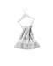 A White Sleeveless Dresses from Chateau de Sable in size 3-6M for girl. (Back View)