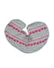 A Pink Bibs from Aden & Anais in size O/S for girl. (Front View)