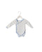 A White Jumpsuits from Petit Bateau in size 3-6M for neutral. (Back View)