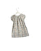 A Beige Short Sleeve Dresses from Bonpoint in size 3T for girl. (Back View)