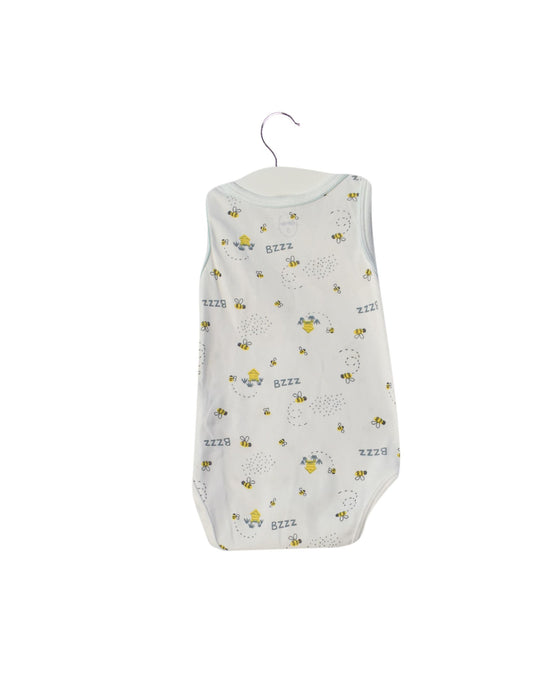 A White Long Sleeve Bodysuits from Absorba in size 6-12M for boy. (Back View)