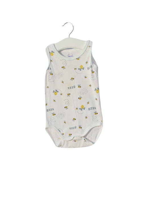 A White Long Sleeve Bodysuits from Absorba in size 6-12M for boy. (Back View)