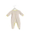 A Pink Long Sleeve Jumpsuits from Petit Bateau in size 3-6M for neutral. (Back View)