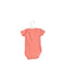 A Pink Short Sleeve Bodysuits from 3Pommes in size 6-12M for girl. (Front View)